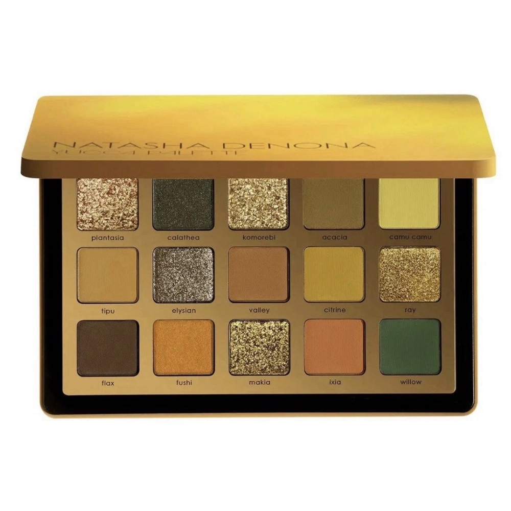 Natasha Denona Yucca Eyeshadow Palette Brand New In Box 15 Shades